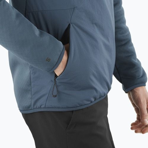 Men's Salomon Outline Hyb Warm midnight trekking jacket