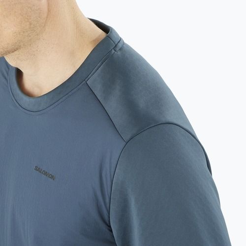 Men's Salomon Outline Hyb Warm midnight trekking jacket
