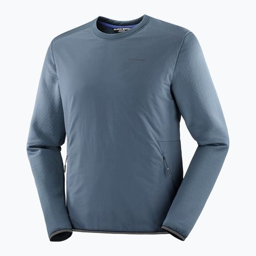 Men's Salomon Outline Hyb Warm midnight trekking jacket