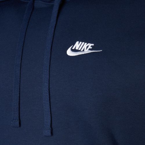 Men's Nike Sportswear Club Fleece Hoodie midnight navy/midnight navy/white