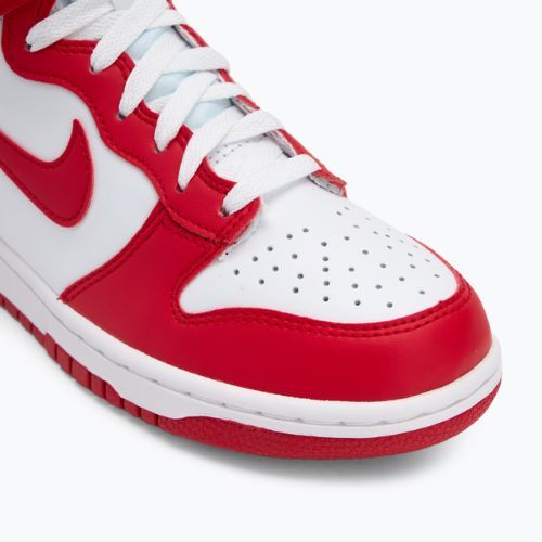 Nike Dunk High white/university red shoes