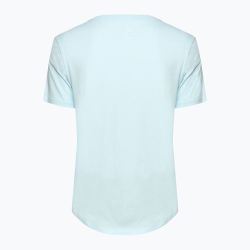 Nike Sportswear Club Essentials women's t-shirt glacier blue/white