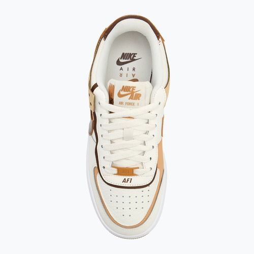 Nike Air Force 1 Shadow women's shoes sail/flax/sesame/brown