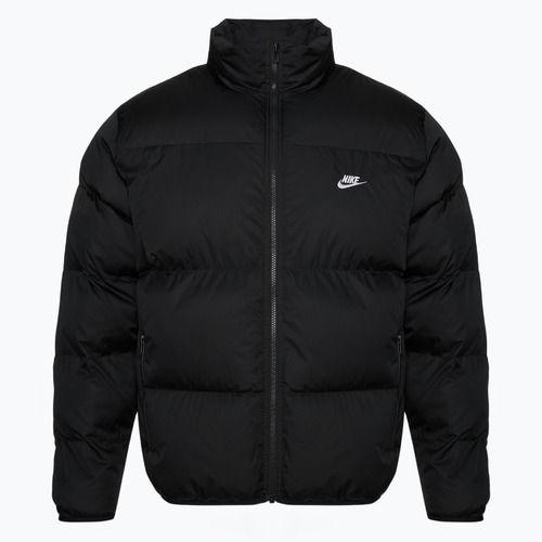 Men's Nike Sportswer Club Puffer insulated jacket black/white