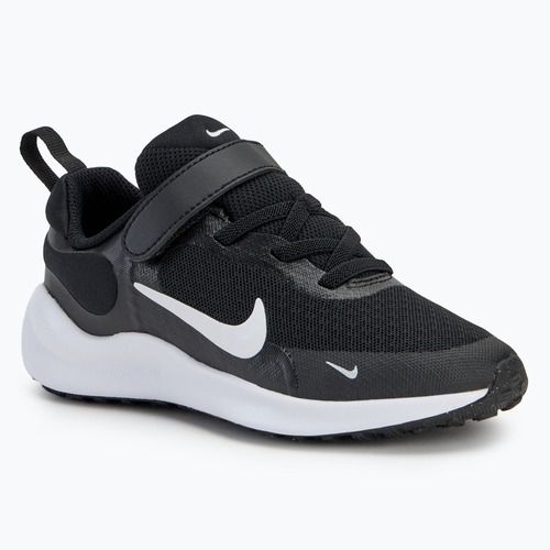 Nike Revolution 7 children's shoes black/white/white