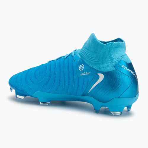 Men's Nike Phantom Luna II Pro FG blue fury / white football boots