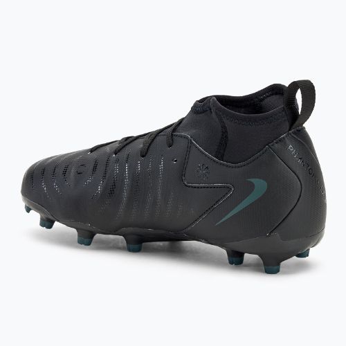 Nike Phantom Luna 2 Academy FG/MG children's football boots black/deep jungle/black