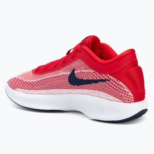 Men's basketball shoes Nike G.T. Hustle Academy university red/white/obsidian