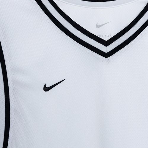 Men's basketball jersey Nike Dri-Fit DNA white / black