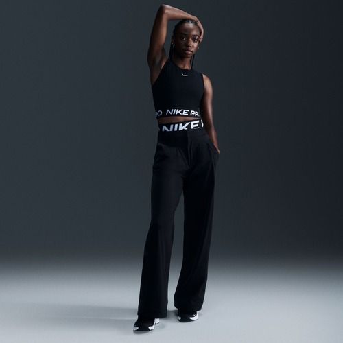 Women's training tank top Nike Pro Dri-Fit black/white