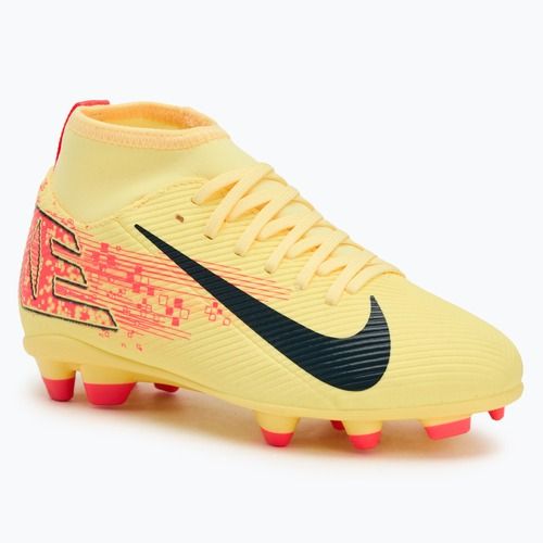Nike Superfly 10 Club Kylian Mbappe FG/MG children's football boots light laser orange/armory navy