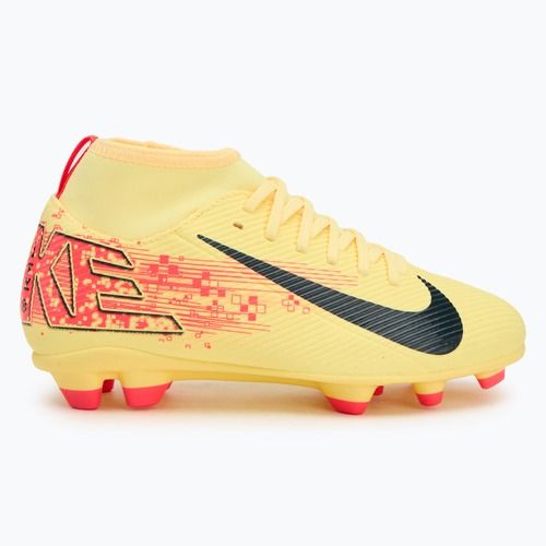Nike Superfly 10 Club Kylian Mbappe FG/MG children's football boots light laser orange/armory navy