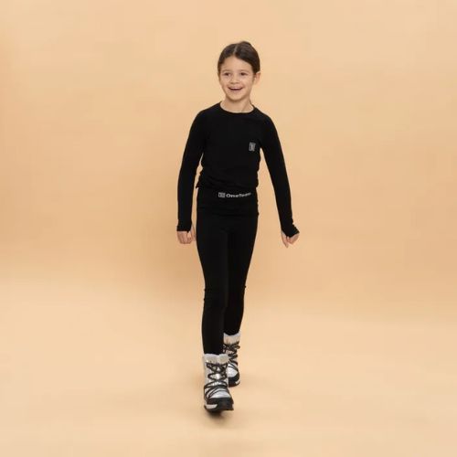 OneTeam Achill Jr Set of children's thermal underwear black