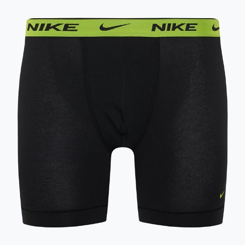 Nike Everyday Cotton Stretch men's boxer shorts 3 pairs cyber black/heather grey/dark pony