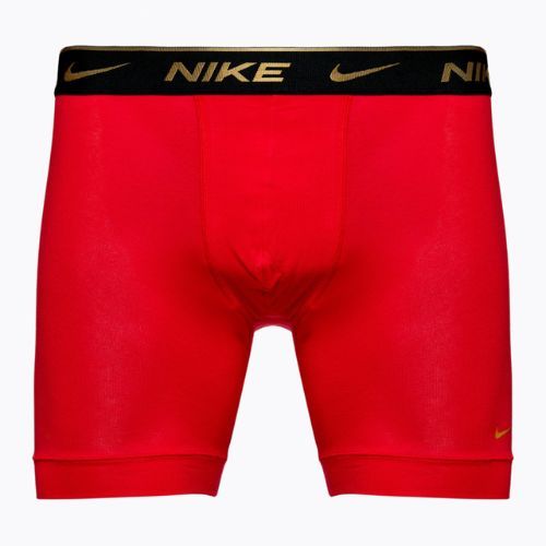 Men's Nike Everyday Cotton Stretch boxer shorts 3 pairs black silver/red gold/black gold