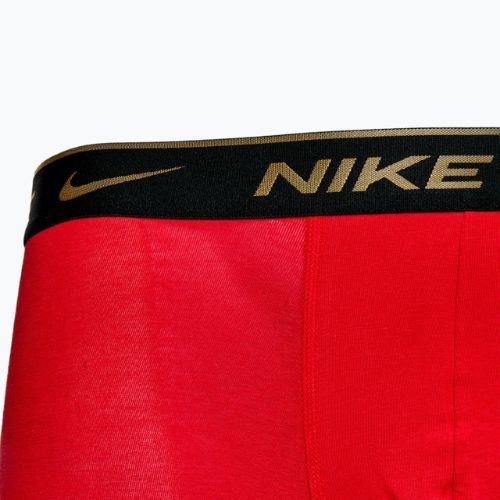 Men's Nike Everyday Cotton Stretch boxer shorts 3 pairs black silver/red gold/black gold