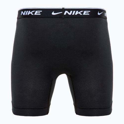 Men's Nike Everyday Cotton Stretch boxer shorts 3 pairs black/gold/black