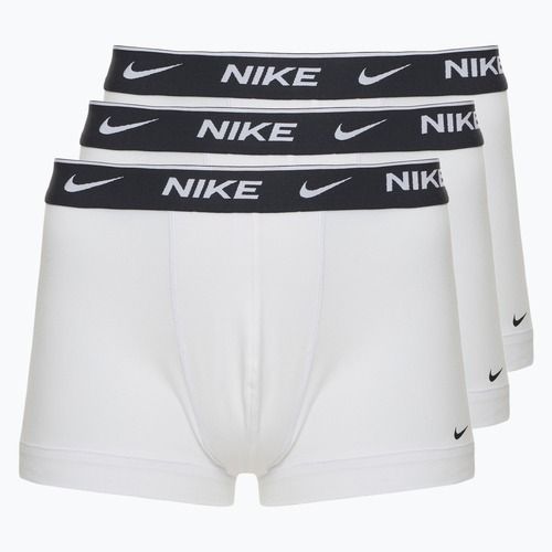 Men's boxer shorts Nike Everyday Cotton Stretch Trunk 3 pairs white
