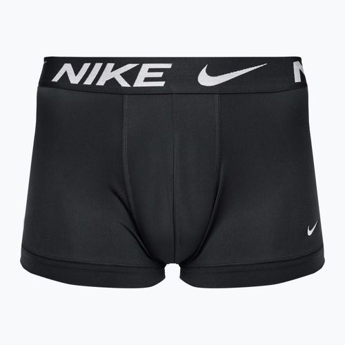 Nike Dri-Fit Essential men's boxer shorts 3 pairs nike logo print/cool grey/black