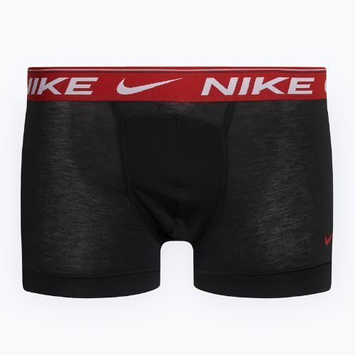 Men's boxer shorts Nike Dri-FIT Ultra Comfort Trunk 3 pairs black moon/dragon red/armory navy