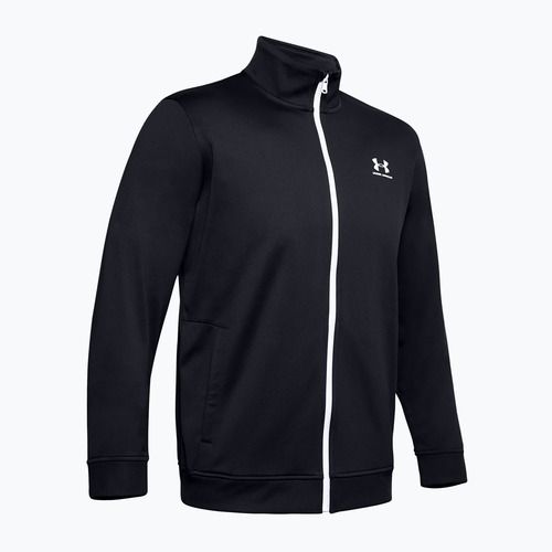 Men's Under Armour Sportstyle Tricot sweatshirt black/onyx white