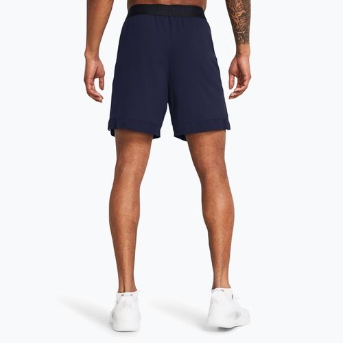 Under Armour men's training shorts UA Vanish Woven 6in midnight navy/mod gray