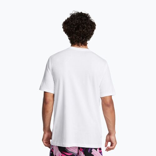 Men's Under Armour Curry Logo T-shirt Trend white/purple