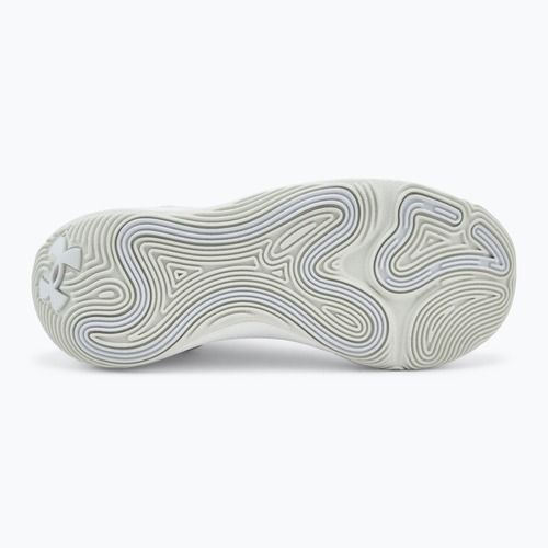 Under Armour Spawn 6 white/distant gray/white clay basketball shoes
