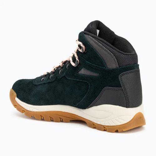 Women's trekking boots Columbia Newton Ridge Plus WP Amped black/ blush rose