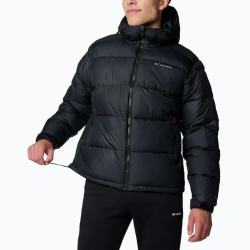 Men's Columbia Pike Lake II Hooded down jacket black 012