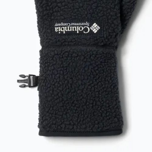 Columbia Helvetia II Sherpa black women's trekking gloves