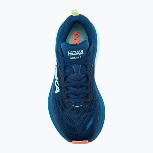 Women's running shoes HOKA Bondi 8 midnight/seafoam