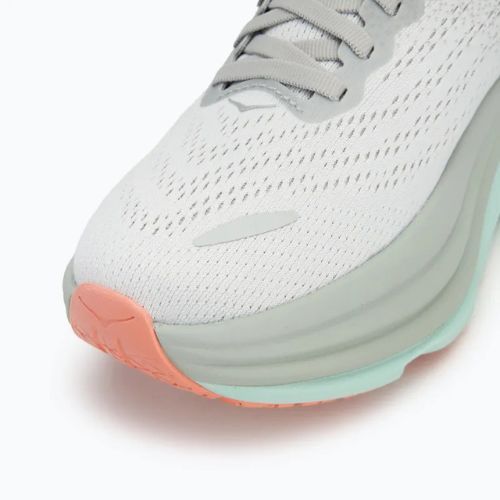 Women's running shoes HOKA Bondi 8 stardust/aqua breeze