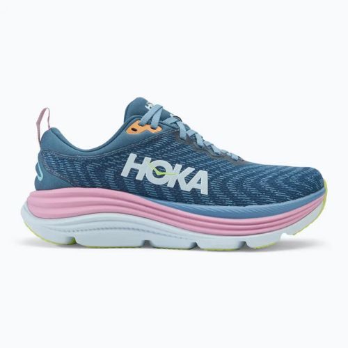 Women's running shoes HOKA Gaviota 5 real teal/shadow