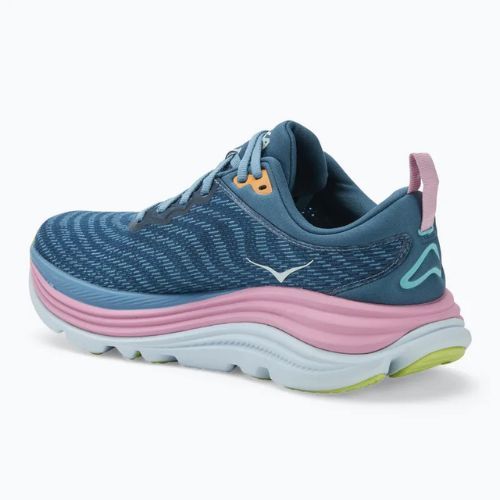 Women's running shoes HOKA Gaviota 5 real teal/shadow