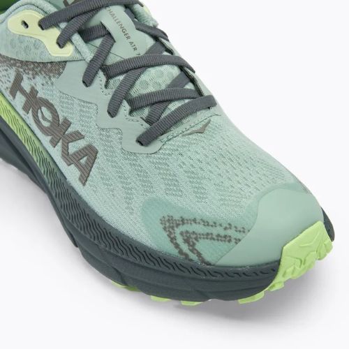 Men's running shoes HOKA Challenger 7 GTX aloe vera/lettuce