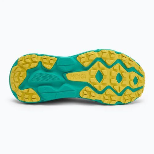 Men's running shoes HOKA Challenger 7 GTX real teal/tech green