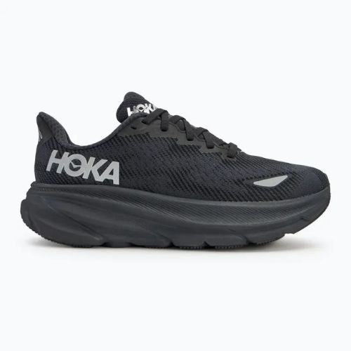Women's running shoes HOKA Clifton 9 GTX black/black