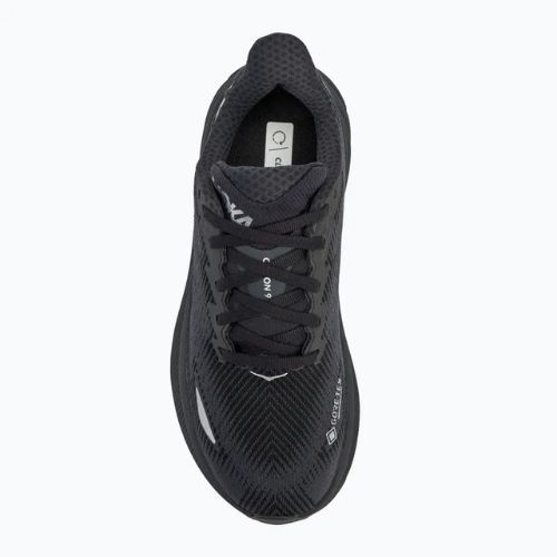 Women's running shoes HOKA Clifton 9 GTX black/black