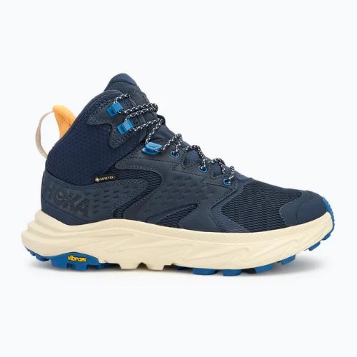 HOKA men's hiking boots Anacapa 2 Mid GTX varsity navy/oat milk
