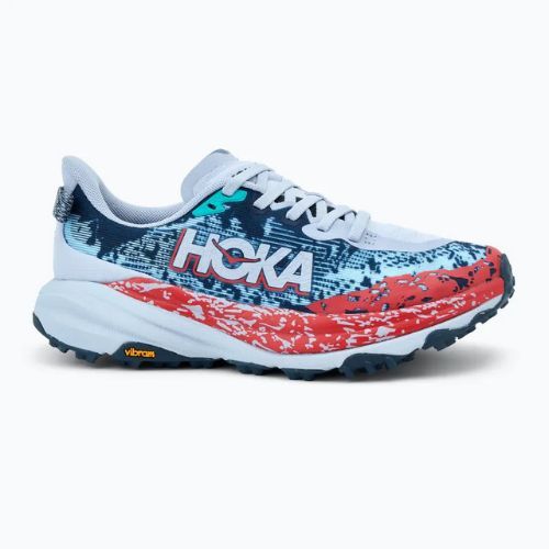 Women's running shoes HOKA Speedgoat 6 gull/stormy skies