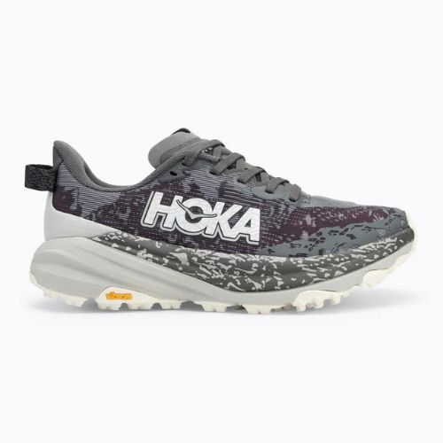 Women's running shoes HOKA Speedgoat 6 satellite grey/stardust