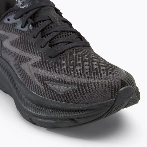Women's running shoes HOKA Clifton 9 black/black