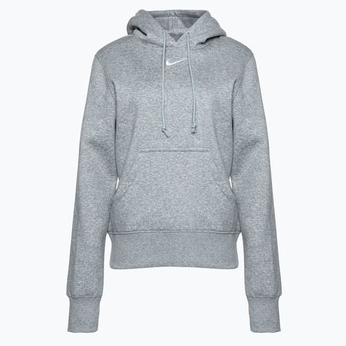 Women's Nike Sportswear Phoenix Fleece dark grey heather/sail sweatshirt