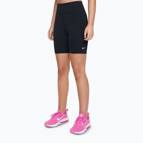 Nike One Dri-Fit children's shorts black/white