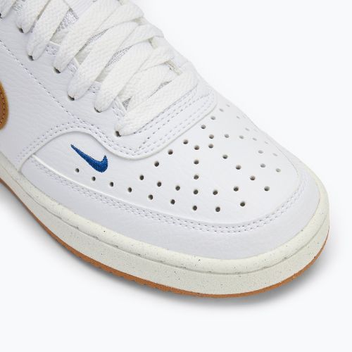 Nike Court Vision Low women's shoes Next Nature white/game royal/sail/flax