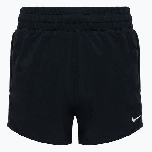 Nike One High-Waisted children's shorts black/white