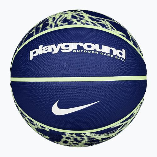 Nike Everyday Playground 8P Graphic Deflated basketball deep royal blue/vapor green/white size 7