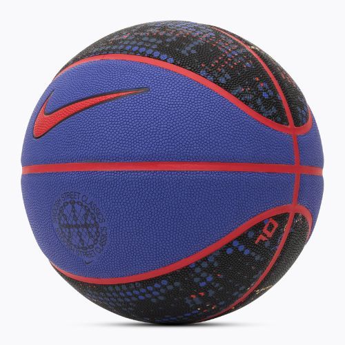 Nike 8P PRM Energy Deflated basketball astronomy blue/lt crimcson/black/lt crimson size 7