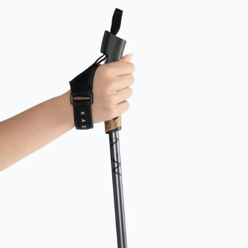 KADVA Aruku adjustable black Nordic walking poles